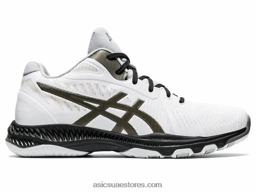 Asics أبيض / جونميتال netburner الباليستية ff MT 2 2N24DJ2066