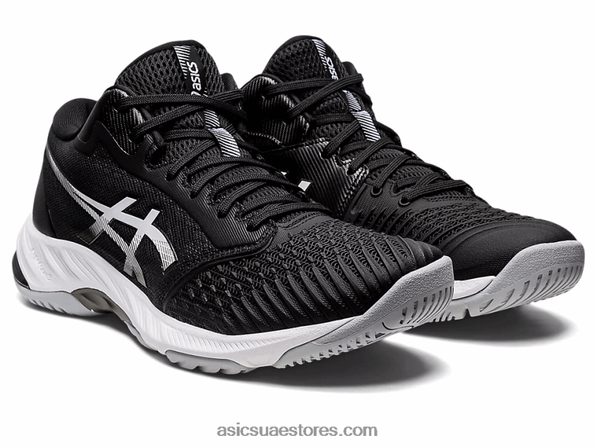 Asics أسود / أبيض netburner البالستية ff mt 3 2N24DJ1030