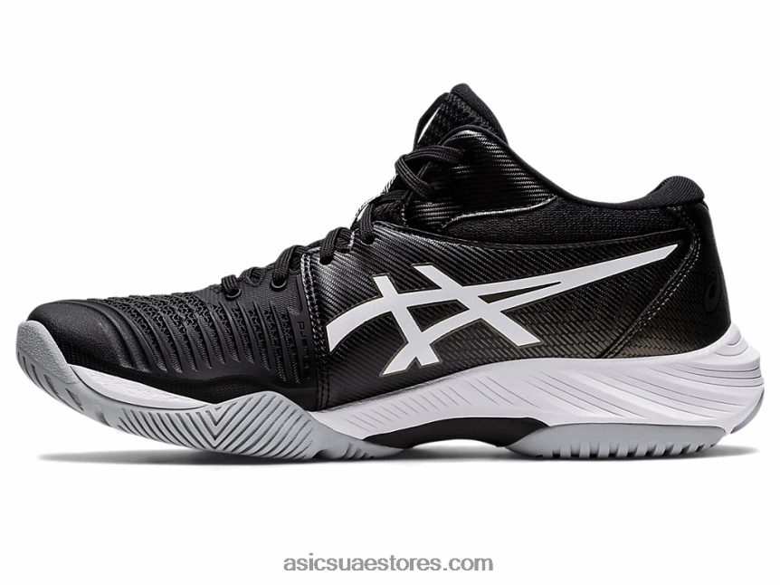 Asics أسود / أبيض netburner البالستية ff mt 3 2N24DJ1030