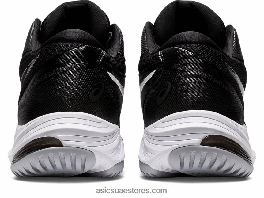 Asics أسود / أبيض netburner البالستية ff mt 3 2N24DJ1030