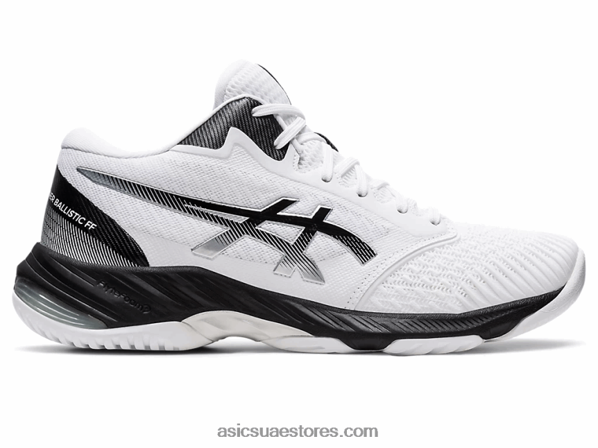 Asics أبيض أسود netburner البالستية ff mt 3 2N24DJ1087