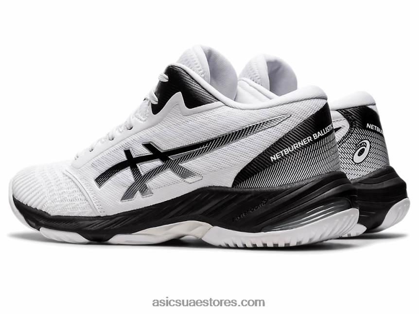 Asics أبيض أسود netburner البالستية ff mt 3 2N24DJ1087