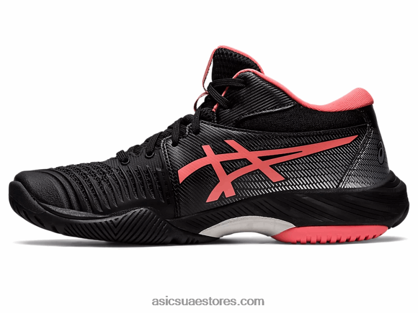 Asics أسود / بابايا netburner البالستية ff mt 3 2N24DJ2549