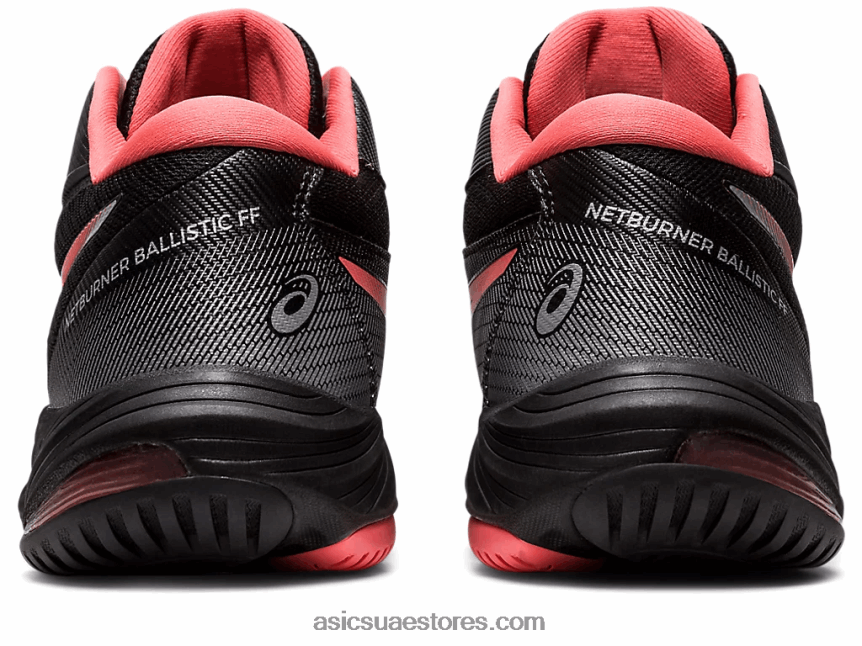 Asics أسود / بابايا netburner البالستية ff mt 3 2N24DJ2549