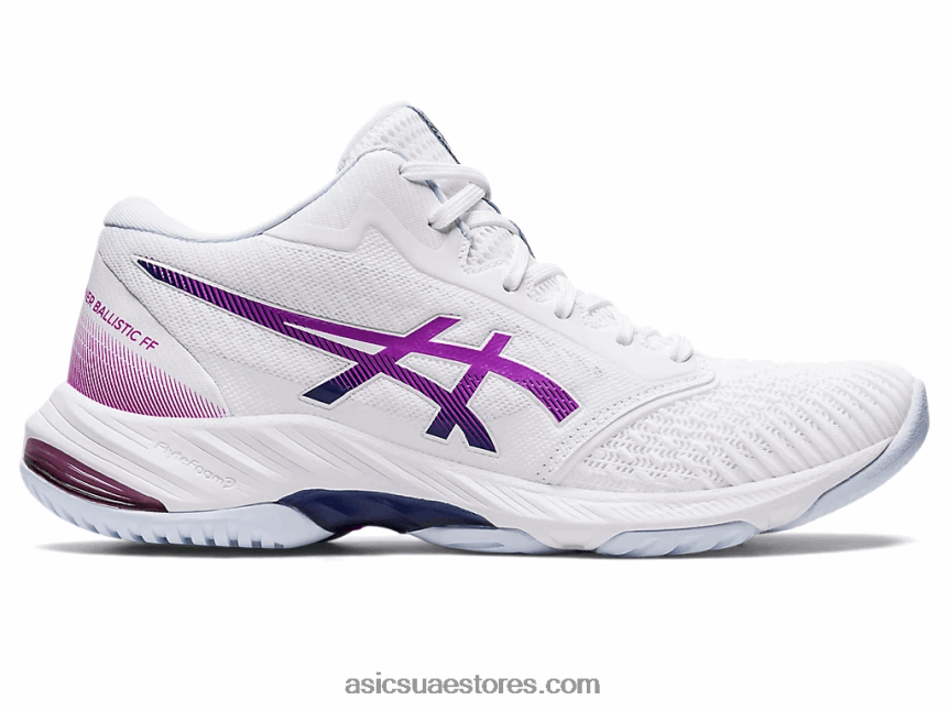 Asics سحلبية بيضاء netburner البالستية ff mt 3 2N24DJ3100