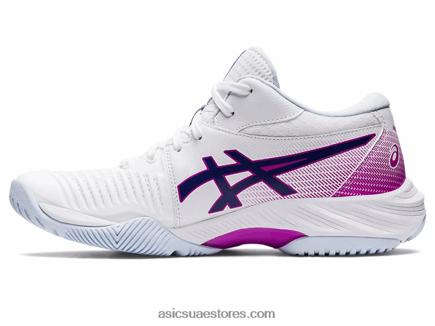 Asics سحلبية بيضاء netburner البالستية ff mt 3 2N24DJ3100