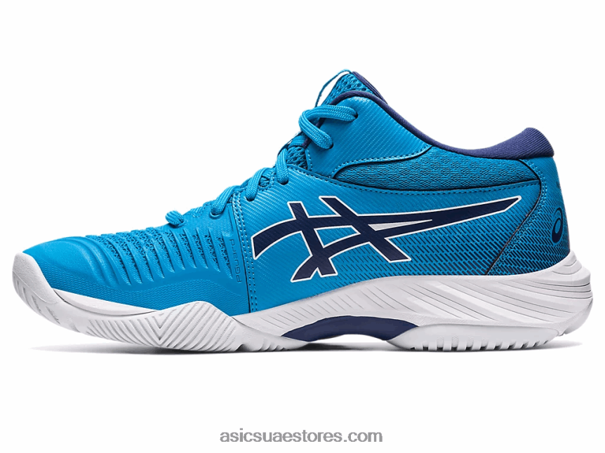 Asics أزرق الجزيرة / أزرق نيلي netburner البالستية ff mt 3 2N24DJ558