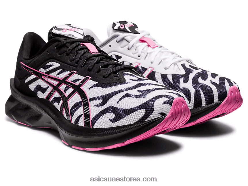 Asics أسود / أبيض novablast sps 2N24DJ1300