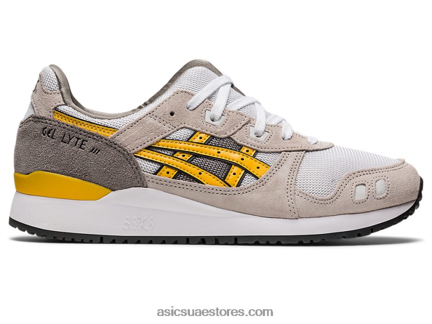 Asics المحار الرمادي / العسل جل لايت الثالث og 2N24DJ1070