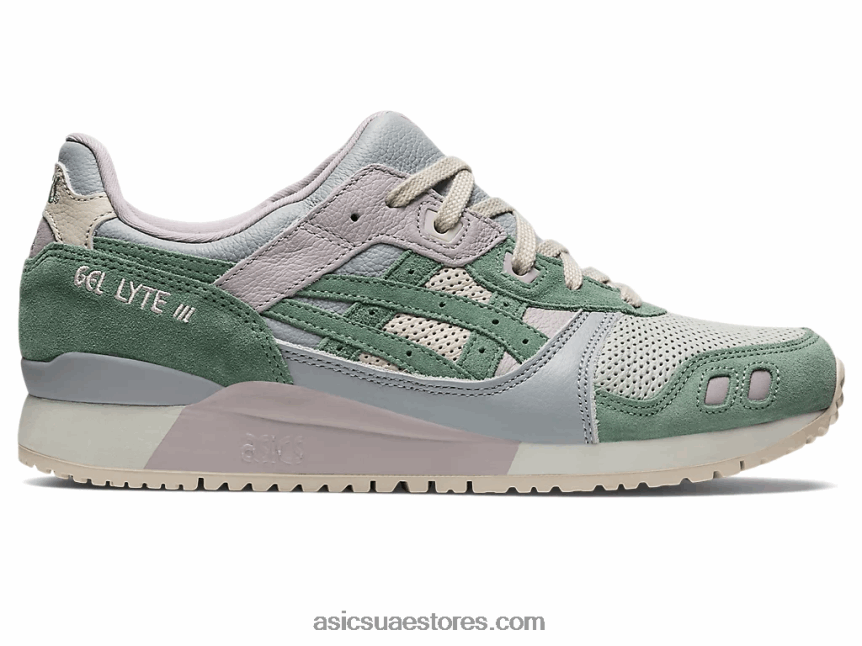 Asics حكيم فاتح / رمادي أردوازي جل لايت الثالث og 2N24DJ1110