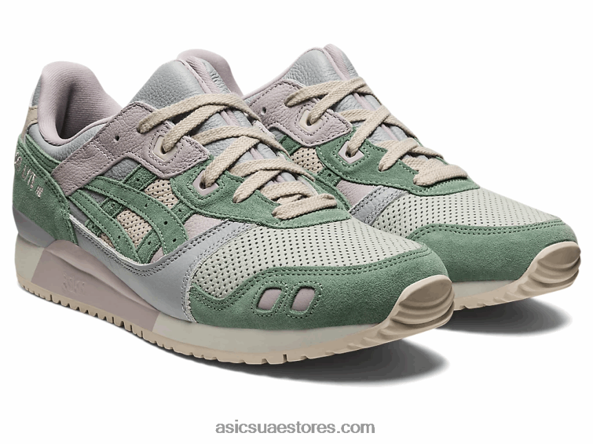 Asics حكيم فاتح / رمادي أردوازي جل لايت الثالث og 2N24DJ1110