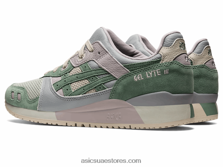 Asics حكيم فاتح / رمادي أردوازي جل لايت الثالث og 2N24DJ1110