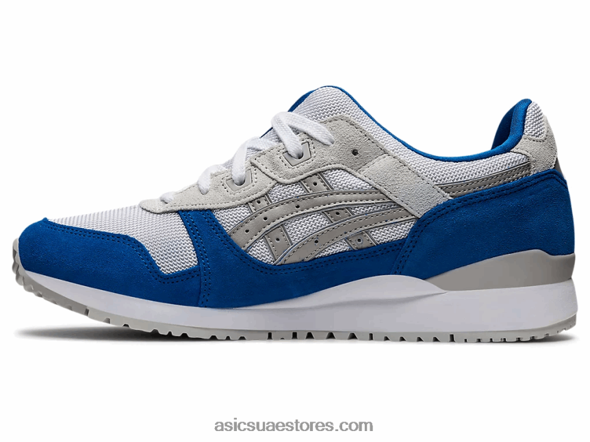Asics أبيض / رمادي المحار جل لايت الثالث og 2N24DJ1145