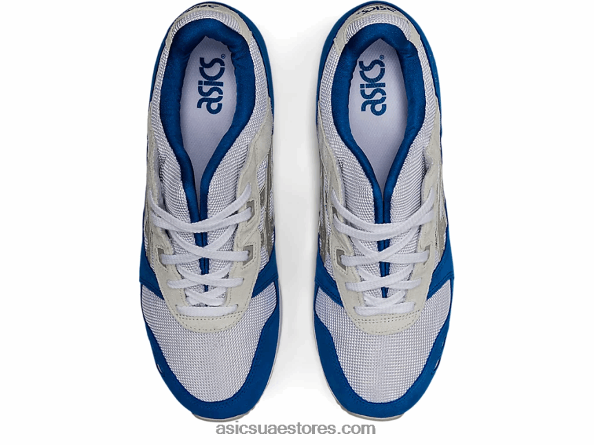 Asics أبيض / رمادي المحار جل لايت الثالث og 2N24DJ1145