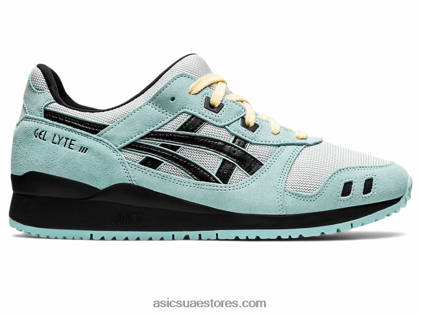 Asics نقي أكوا / أسود جل لايت الثالث og 2N24DJ1271