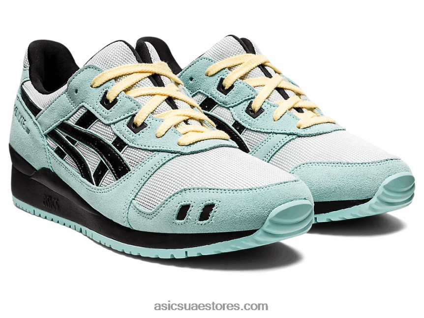 Asics نقي أكوا / أسود جل لايت الثالث og 2N24DJ1271