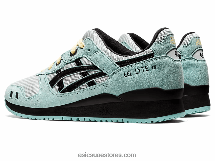 Asics نقي أكوا / أسود جل لايت الثالث og 2N24DJ1271
