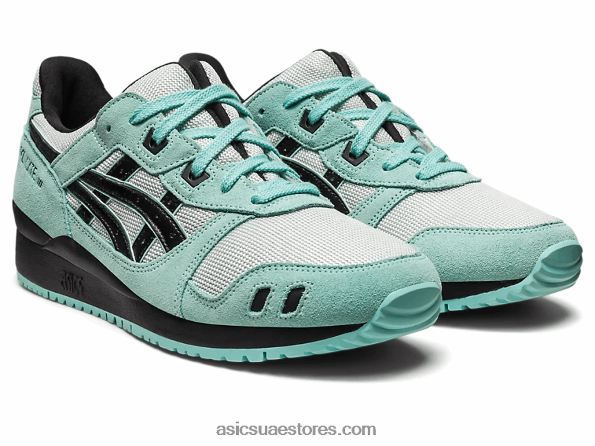 Asics نقي أكوا / أسود جل لايت الثالث og 2N24DJ1271