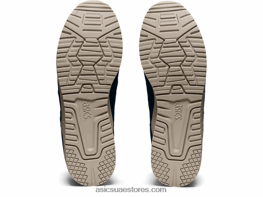 Asics نيلي فاتح / رمادي دخان جل لايت الثالث og 2N24DJ1294