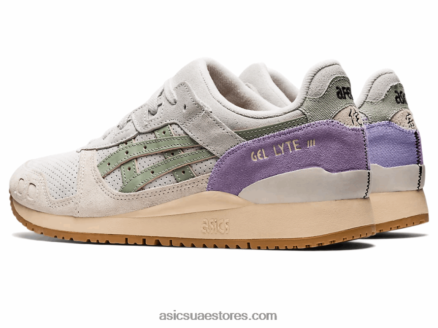 Asics الظل القطبي / الأعشاب البحرية جل لايت الثالث og 2N24DJ1301