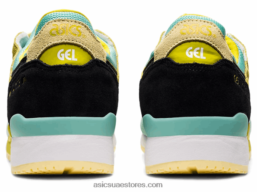 Asics أبيض أسود جل لايت الثالث og 2N24DJ1304