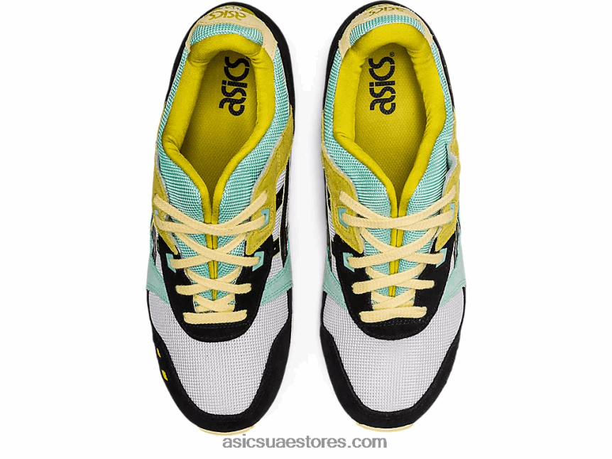 Asics أبيض أسود جل لايت الثالث og 2N24DJ1304