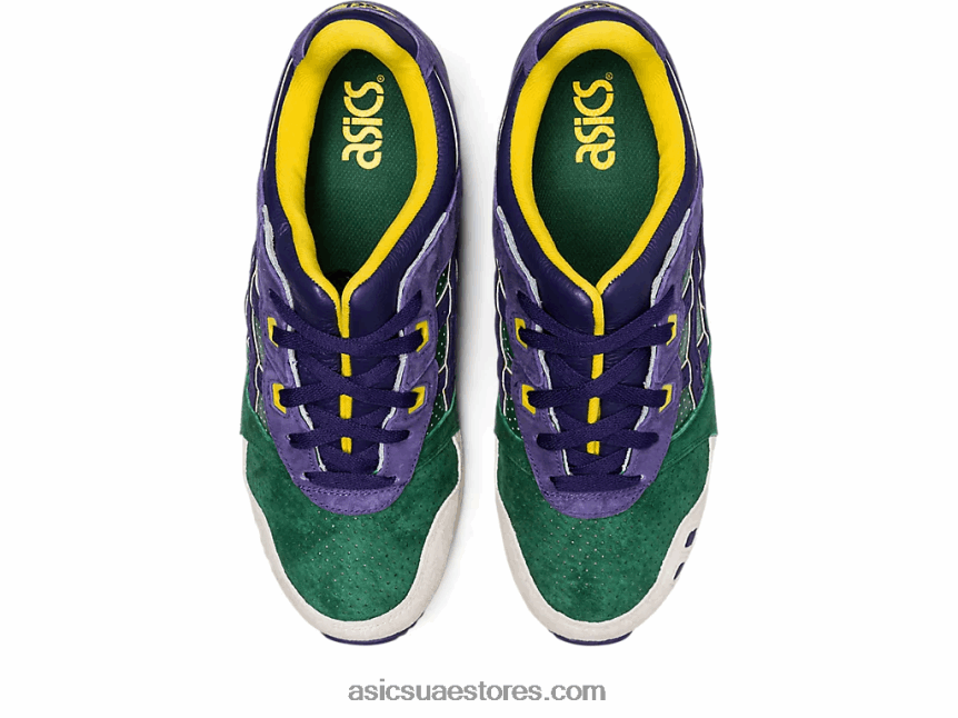 Asics صياد أخضر / بنفسجي غير لامع جل لايت الثالث og 2N24DJ1330