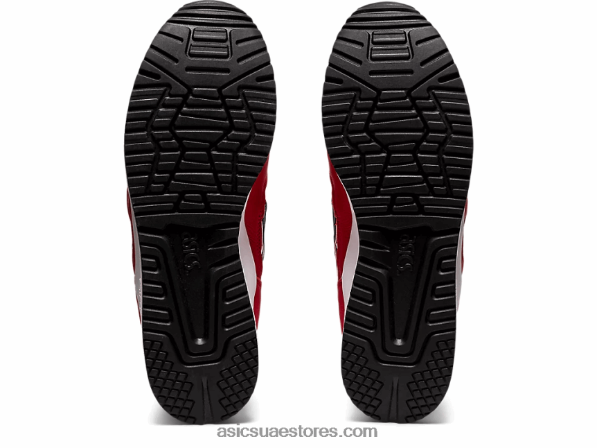 Asics كلاسيك أحمر / أسود جل لايت الثالث og 2N24DJ1656