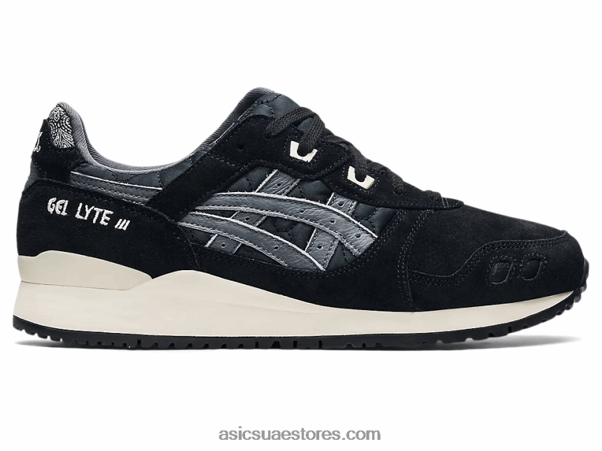 Asics أسود / كريم جل لايت الثالث og 2N24DJ1713