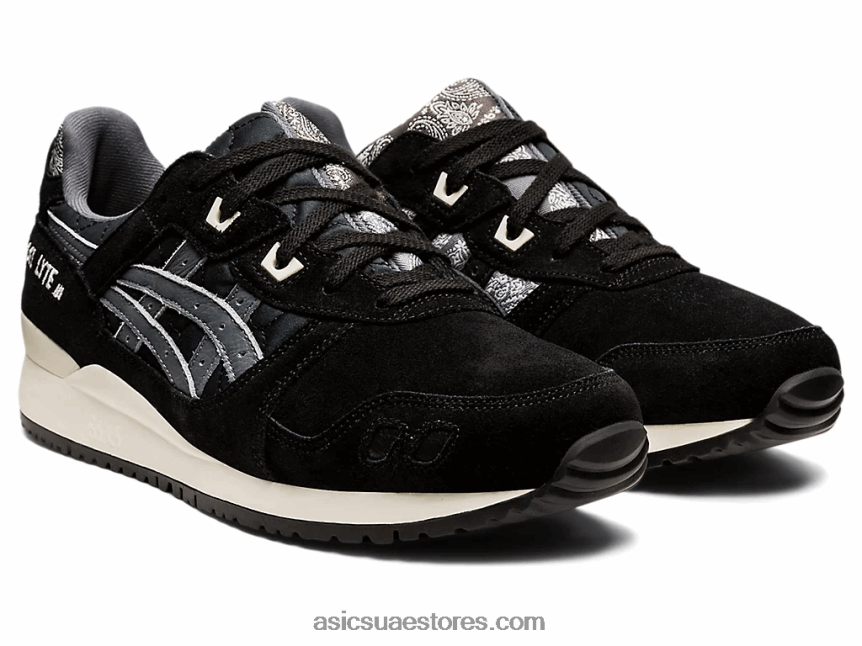 Asics أسود / كريم جل لايت الثالث og 2N24DJ1713