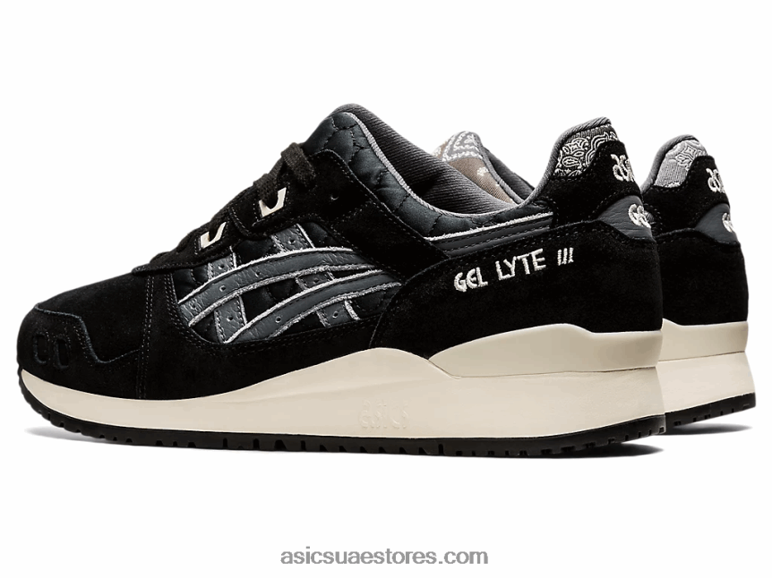 Asics أسود / كريم جل لايت الثالث og 2N24DJ1713