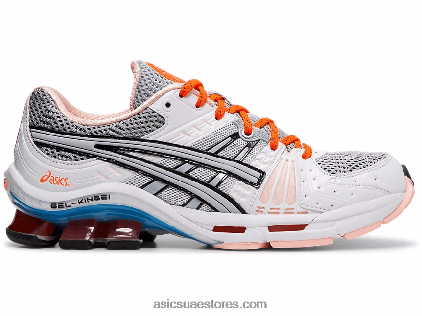 Asics أبيض / رمادي بيدمونت جل كينسي og 2N24DJ4198