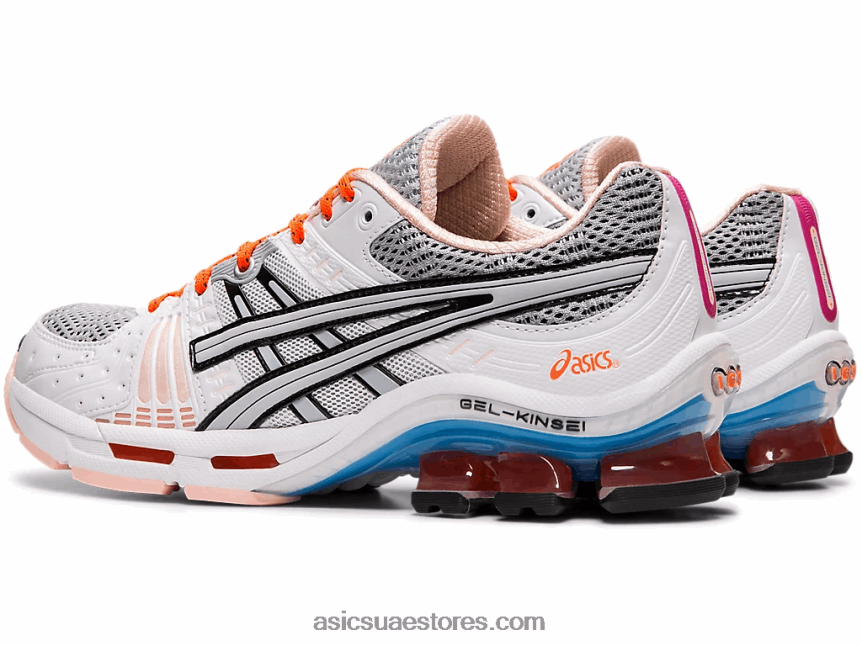 Asics أبيض / رمادي بيدمونت جل كينسي og 2N24DJ4198