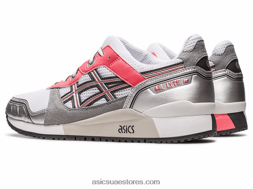 Asics أبيض / سيينا جل لايت الثالث og 2N24DJ540