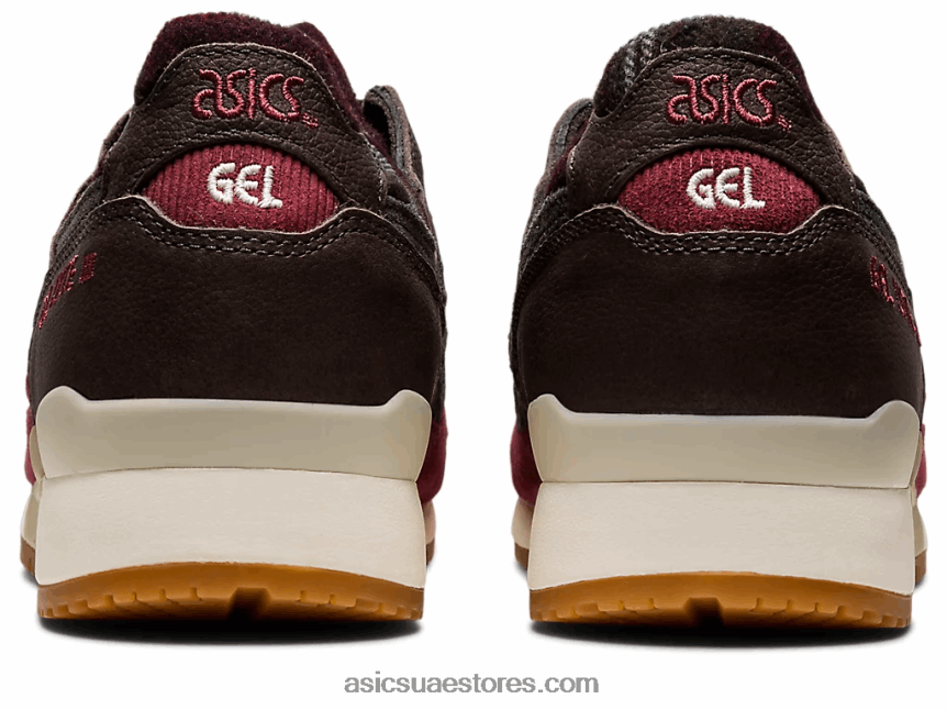 Asics بريسكيت أحمر / سبج رمادي جل لايت الثالث og 2N24DJ747