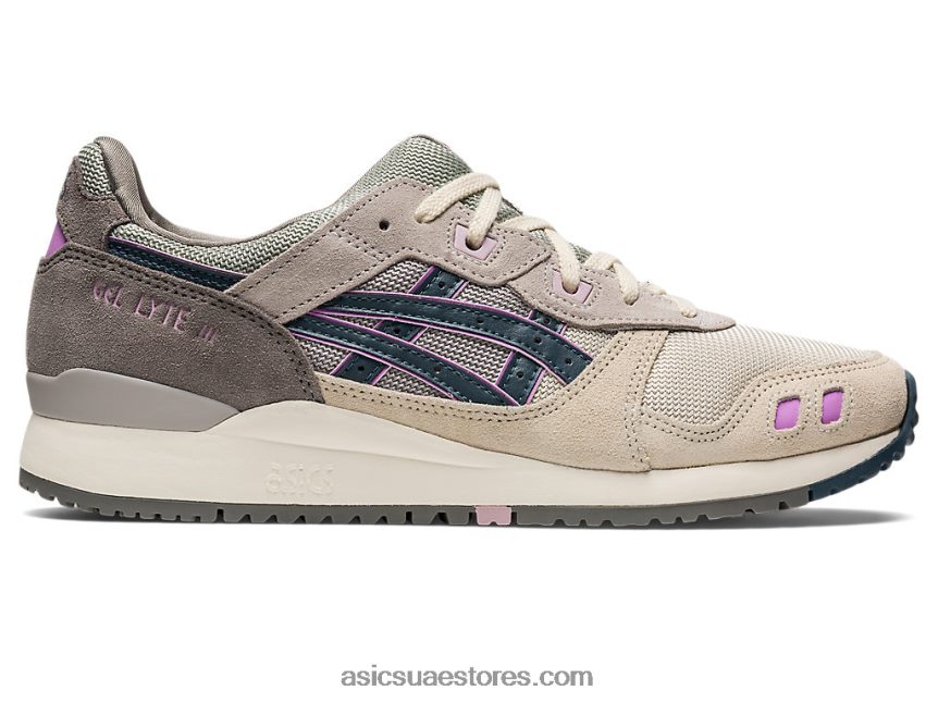 Asics دخان رمادي / حديدي جل لايت الثالث og 2N24DJ748