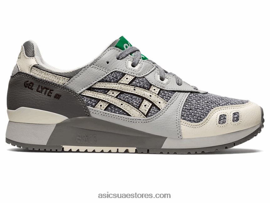 Asics المحار الرمادي / كريم جل لايت الثالث og 2N24DJ771