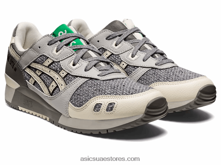 Asics المحار الرمادي / كريم جل لايت الثالث og 2N24DJ771