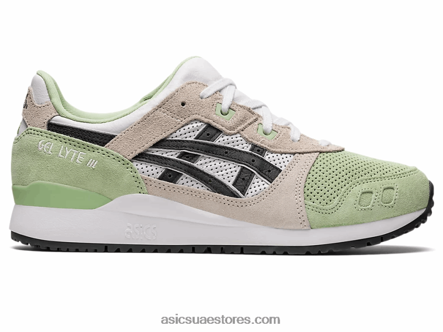 Asics اليشم / سبج رمادي جل لايت الثالث og 2N24DJ964