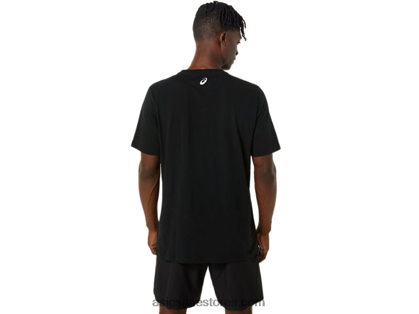 Asics أسود الأداء orc مضيئة صغيرة شعار ss المحملة 2N24DJ800
