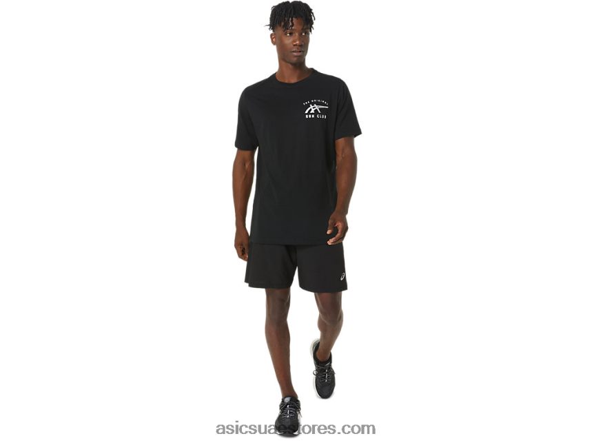 Asics أسود الأداء orc مضيئة صغيرة شعار ss المحملة 2N24DJ800