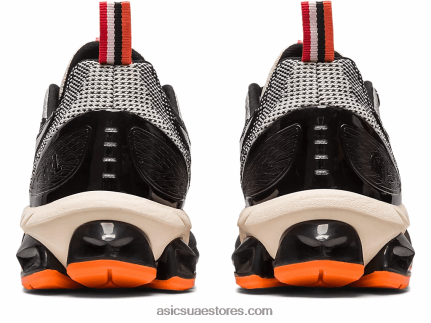 Asics عاجي / أسود p.e Nation x gel-quantum 180 vii 2N24DJ2381