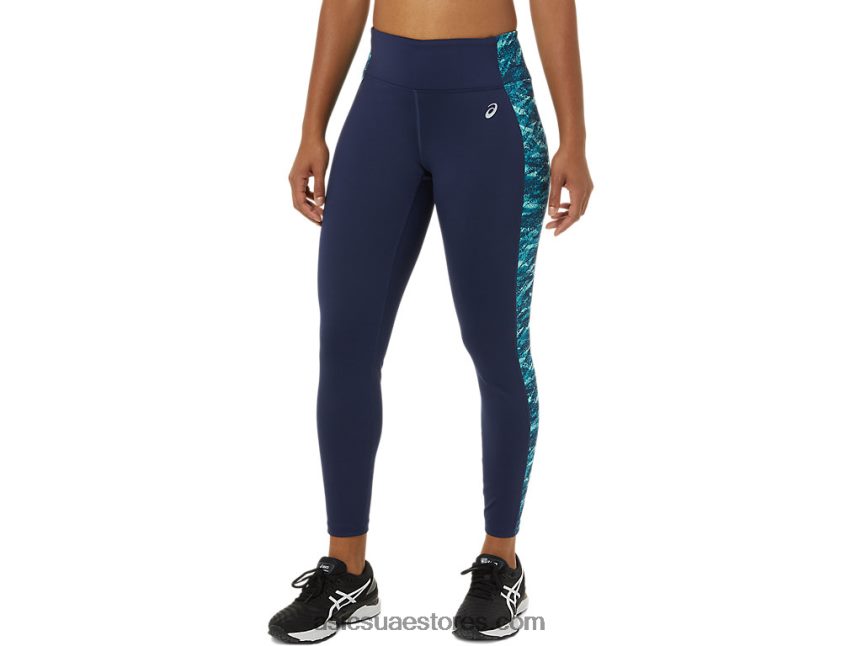 Asics peacoat / ثلج طازج متعدد أداء المرأة 7/8 ضيق 2N24DJ3788