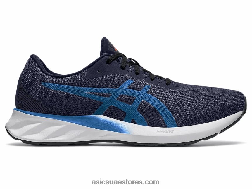 Asics peacoat / directoire أزرق انفجار الطريق 2N24DJ2077