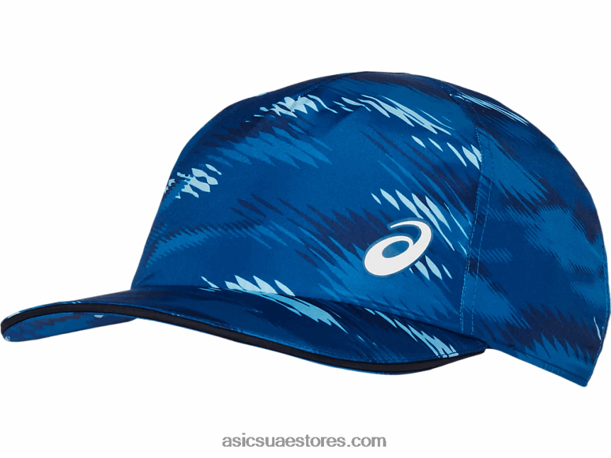 Asics اللون الأزرق المباشر غطاء الرسم pf 2N24DJ1001