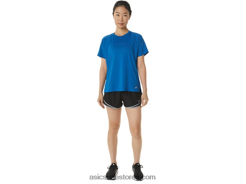Asics أداء أسود / صخرة صخرية النساء pr lyte 2.5in المدى القصير 2N24DJ3725