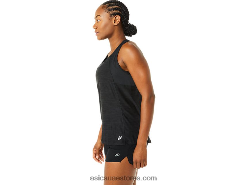 Asics أسود الأداء النساء pr lyte racerback 2N24DJ3705