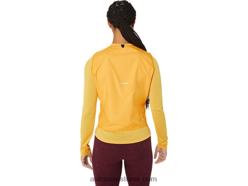 Asics النمر الأصفر المرأة سترة مبطن runkoyo 2N24DJ2789