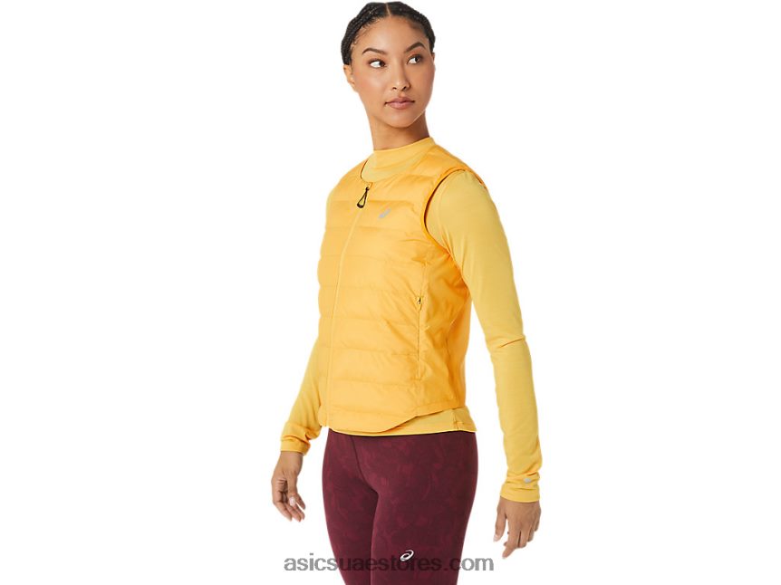 Asics النمر الأصفر المرأة سترة مبطن runkoyo 2N24DJ2789