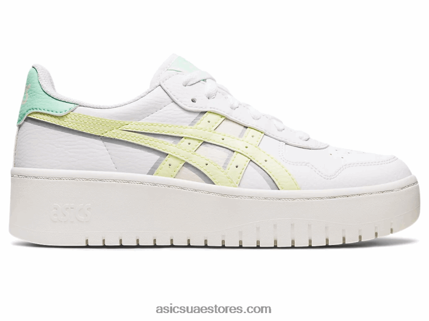 Asics أبيض / أصفر كثيف اليابان s pf 2N24DJ2230